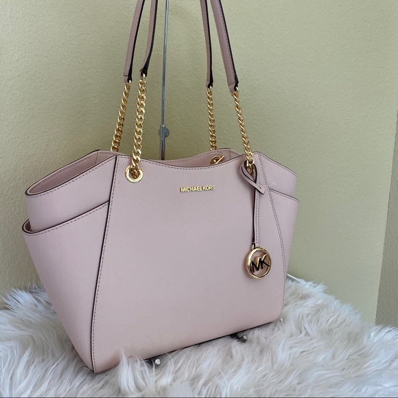 Michael Kors jet set Large chain shoulder tote bag - Picture 4 of 13